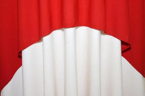 Fabrics decoration Stockfoto's