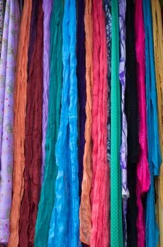 Fabrics Foto stock