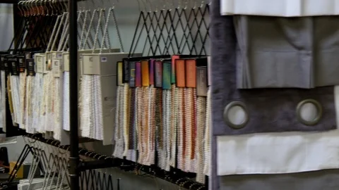 Fabricsamples Video stock 91176394