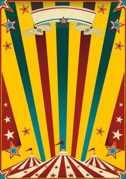 Fabulous circus Stock Illustration