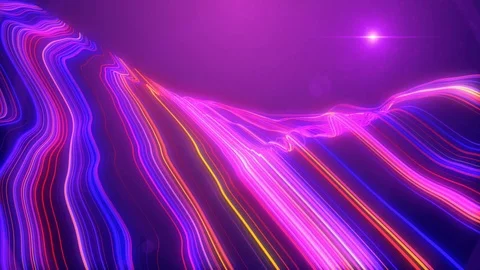 Fabulous colored linesss Stock Footage 88774515