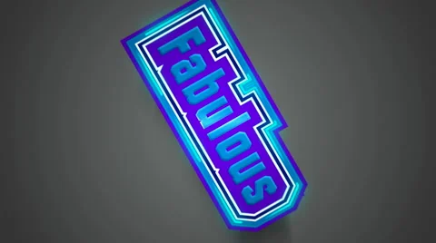 Fabulous Label 库存影片 1141674