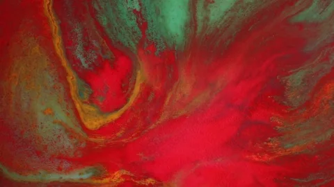 Fabulous multicolored paint pattern Stock Footage 81324269