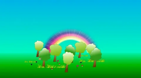 Fabulous nature scene Stock Footage 10880430