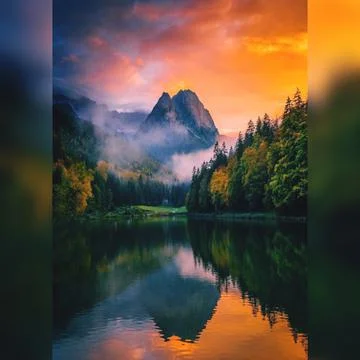 Fabulous place Stock Illustration