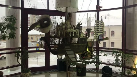 A fabulous ship Stock Footage 169659435