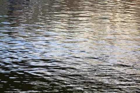Fabulous spring patterns on the water Stock Photos