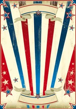 Fabulous us background Stock Illustration