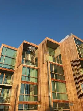 Facad of modern building Stock Photos