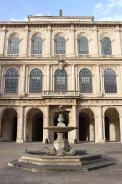 Facade of Barberini Palace Stock Photos