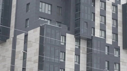 Facade of a beautiful house Stock Footage 196925299