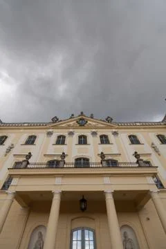 Facade of Branicki Palace Stock Photos