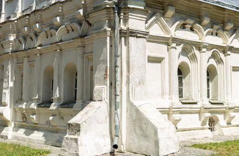 Facade of The building of the Chernihiv Stock Photos