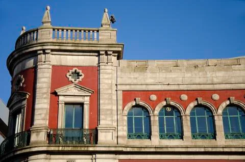 Facade of a building  Foto stock
