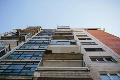 Facade of a building Stock Photos