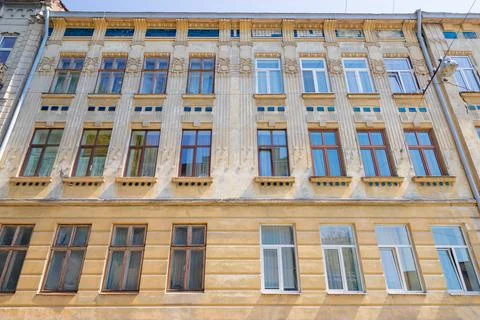 Facade of building Stock Photos