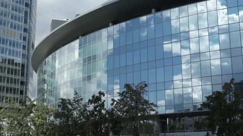 Facade of business center 库存影片 67248211
