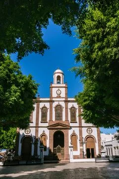 Facade Of The Church Of Conception Stock Photos