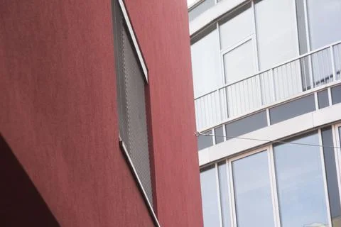 Facade design of a building Stock Photos