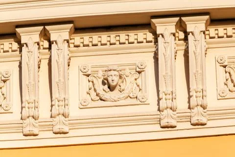 Facade details Stock Photos