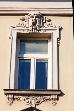 Facade details Stock Photos