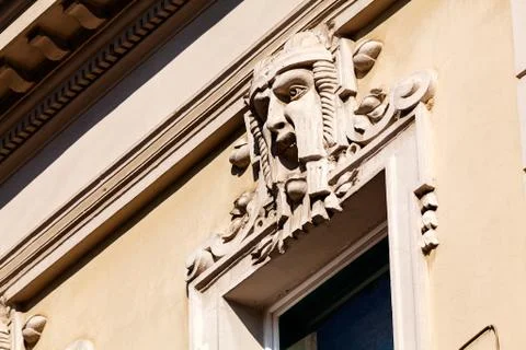 Facade details Stock Photos