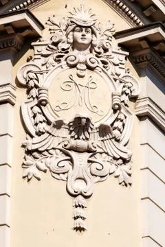 Facade details Stock Photos