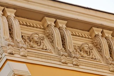 Facade details Stock Photos