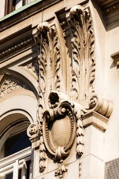 Facade details Stock Photos