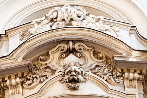 Facade details Stock Photos