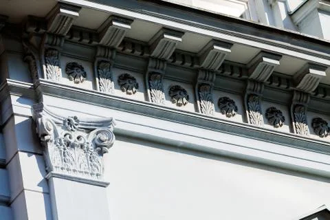 Facade details Stock Photos