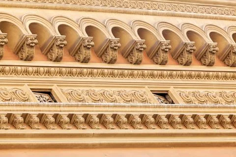 Facade details Stock Photos