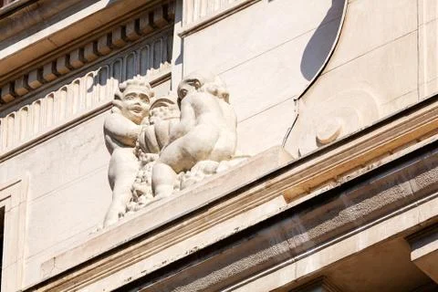 Facade details Stock Photos