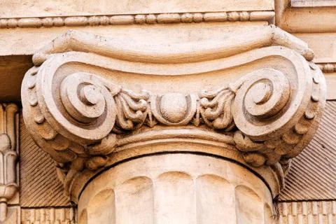 Facade details Stock Photos