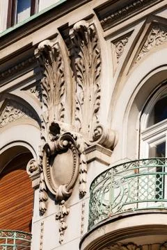 Facade details Foto stock