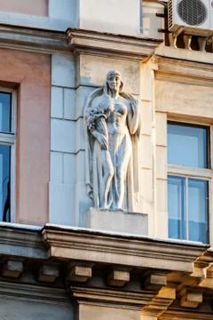 Facade details Stock Photos