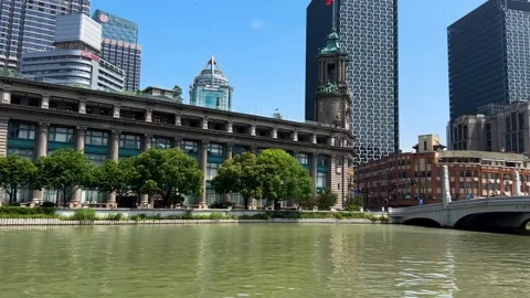 Facade of historical General Post Office Building Stock Footage 316031534