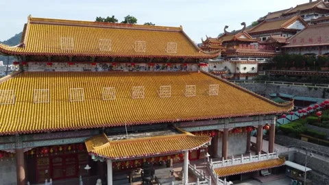 Facade Kek Lok Si Temple Stock Footage 150313086