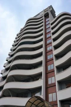 Facade of modern building Stock Photos