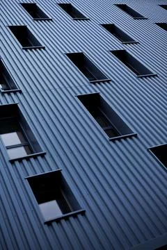 Facade of a modern building Stock Photos