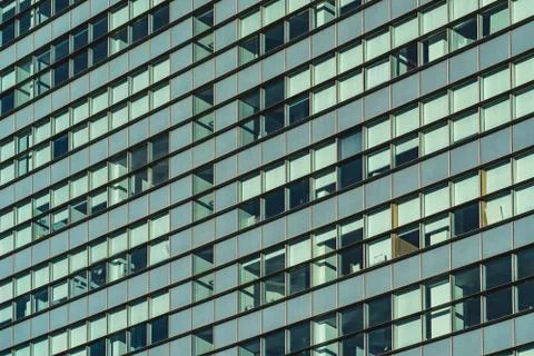 Facade of a modern office building Stock Photos
