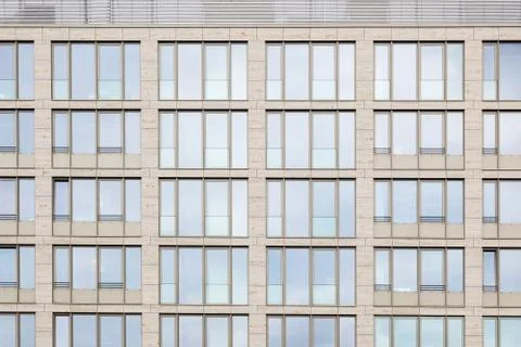 Facade office building background Stock Photos