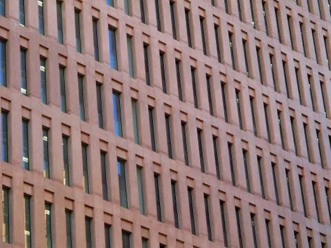 Facade of a office building Stock Photos