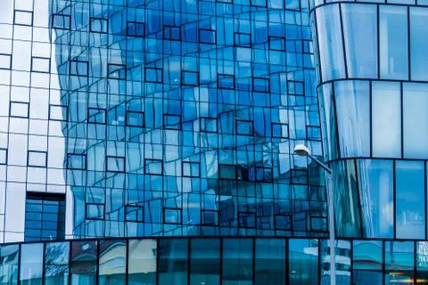 Facade of an office building Stock Photos