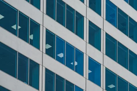 Facade of an office building Stock Photos