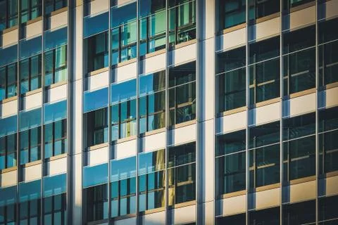 Facade of an office building Stock Photos