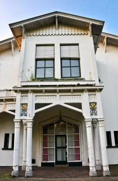Facade of an old building Stock Photos