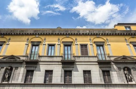 Facade of old building Stock Photos