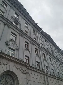 Facade of an old building Foto stock