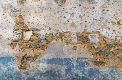 Facade of an old building Foto stock